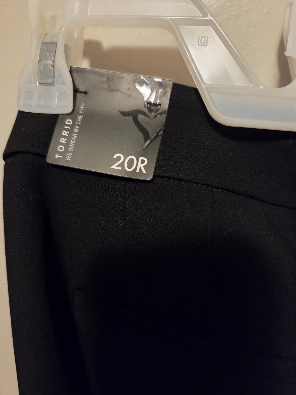 torrid Black Tuxedo Stripe Straight-Leg Pants - Picture 4 of 6